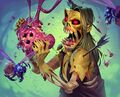 ZOMBEEEES!!! in Hearthstone.