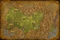 Map of the Arathi Highlands in Cataclysm.