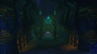 The gate to Ahn'kahet in the Pit of Narjun.