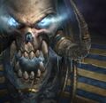 Warcraft III box artwork featuring Kel'Thuzad.