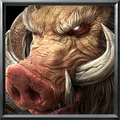 Quillboar unit icon in Warcraft III: Reforged.