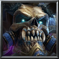 Kel'Thuzad portrait in Reforged.
