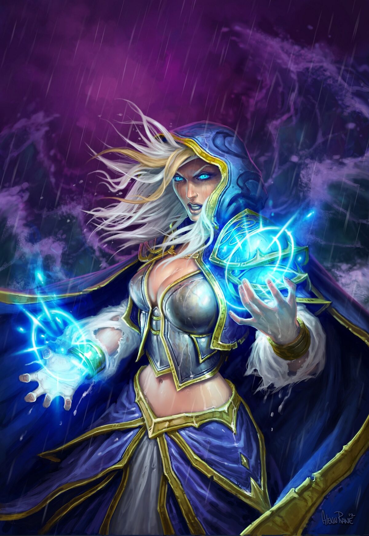 The Characters Of Warcraftjaina Proudmoore Warcraft Wiki Your Wiki Guide To The World Of 6569