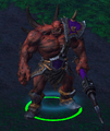 A fel orc grunt in Warcraft III: Reforged