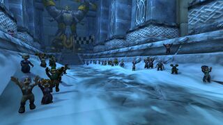 Inside the Gates of Ironforge.