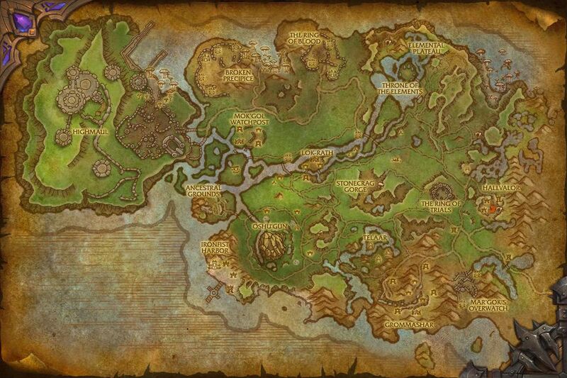 Nagrand alternate universe storyline Warcraft Wiki Your wiki