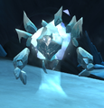 An ice elemental in Dragonflight.