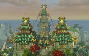 Temple of the Jade Serpent in the Jade Forest