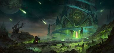 "The Tomb of Sargeras" by Dmitry Vernygor.