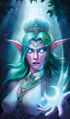 Tyrande on the cover of World of Warcraft: Chronicle Volume 3.