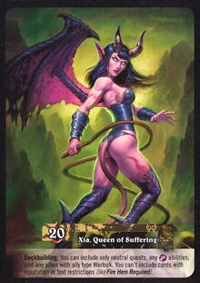 Xia, Queen of Suffering TCG Card Back.jpg
