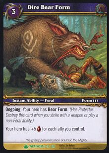 Dire Bear Form TCG Card.jpg