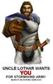 Uncle Lothar wants YOU! Wonder why no-one has thought of this before...