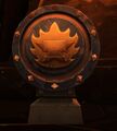 Anvilrage's emblem on an Ancient Dwarven Shield.