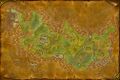 Map of Ashenvale prior to patch 1.5.