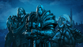Arthas depicted alongside his teachers Muradin and Uther in Lore in Short.