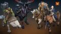 Fallen King Arthas Reforged Spoils of War Edition multiplayer death knight skin.