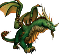 Green dragon from the Monster Guide.