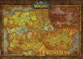 A poster of the board's map; part of the pre-order promotion.