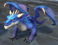 A blue drake from the Dragonflight expansion.