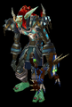 Vol'jin gave Guénon a new equipment set after he was accepted into the Darkspear tribe. This is his current gear.