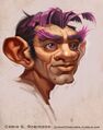 Gnome male concept art for Warlords of Draenor.