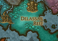 Map of Delassar Reef.
