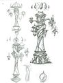 Blood elf tower concepts.