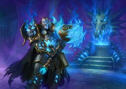 Uther of the Ebon Blade in the Knights of the Frozen Throne.