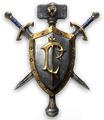 Humans' symbol in Warcraft III: Reforged.