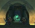 The instance entrance.