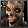 Skeleton Archer portrait icon in Warcraft III: Reforged.