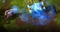 Water elemental from Heroes of the Storm created by Jaina's Heroic Summon Water Elemental.