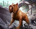 A Durnholde Tracking Hound in the Trading Card Game.