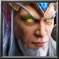 High elf archmage icon from Warcraft III: Reforged.