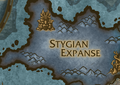 Map of the Stygian Expanse.