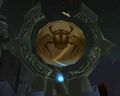 The Scarab Gong in World of Warcraft.