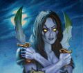 In the World of Warcraft Trading Card Game.