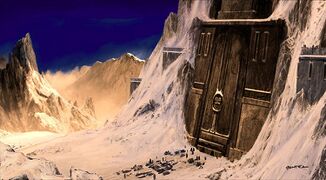 Classic concept art of the Gates.