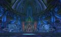 Kel'Thuzad's chamber, as it appears in-game.