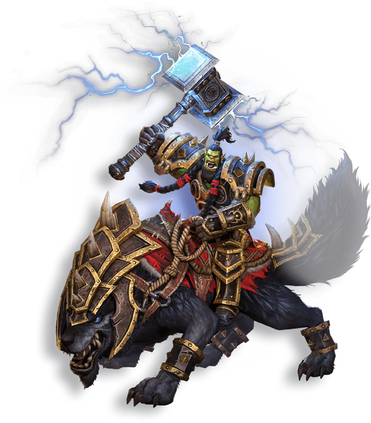File:Warcraft III Reforged - Thrall art.png