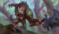 Art of Hogger for the release of World of Warcraft: Classic.