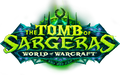 Patch 7.2.0: The Tomb of Sargeras logo, with WoW text instead