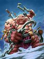 "Abominable Lieutenant" in Hearthstone.