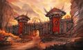 The main gates of Orgrimmar