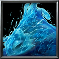Level 3 Water Elemental Icon.