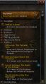 The main quest list prior to Battle for Azeroth