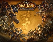 Loading screen during Warlords of Draenor.