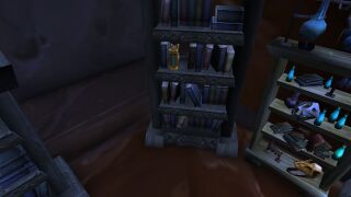 Book three, left bookshelf, third from bottom, second from left