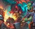 Call to Arms in Hearthstone.